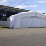 Evolution Dome provides winning branded structures for the British Grand Prix 2018 4