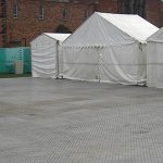 Event Flooring Solutions is certainly not on the naughty list this year with Lincoln Christmas Market organisers! Marquee flooring for events
