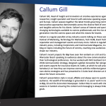 Event design in 2019 Callum Gill- Biog full