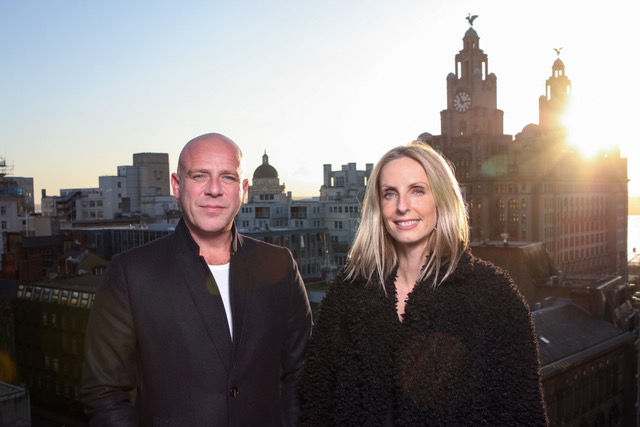 (L-R) Jack Horlock, MD of Crown Brands Live with Susan Finnegan, Head of Commercial & Marketing at Culture Liverpool