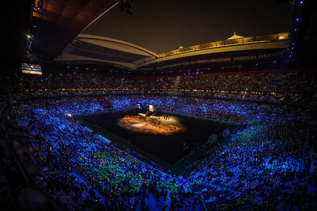 Creative Technology FIFA World Cup 2022 Opening Ceremony