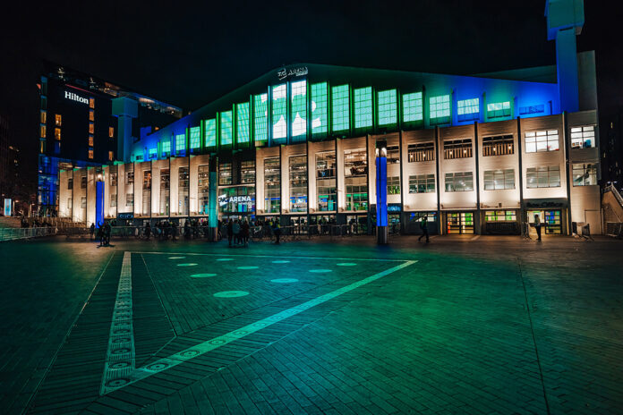 OVO Arena Wembley is the oldest arena in the UK to complete AGF Greener Arena certification