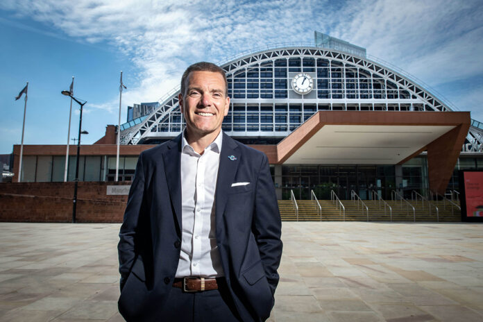 Picture: Shaun Hinds, CEO of Manchester Central and Chair of industry bodies Association of Event Venues and the Event Industry Alliance.