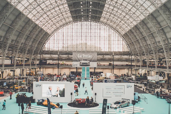 The London Classic Car Show returns to Olympia London