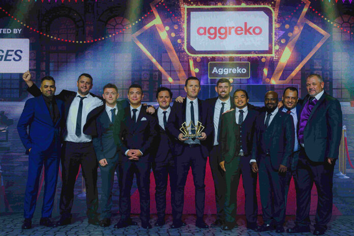 Aggreko team at Middle East Events Award