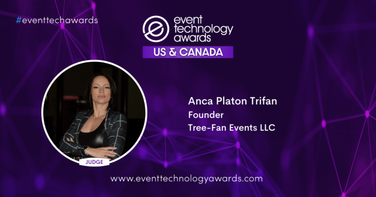Event Technology Awards US & Canada Judge Spotlight: Anca Platon Trifan