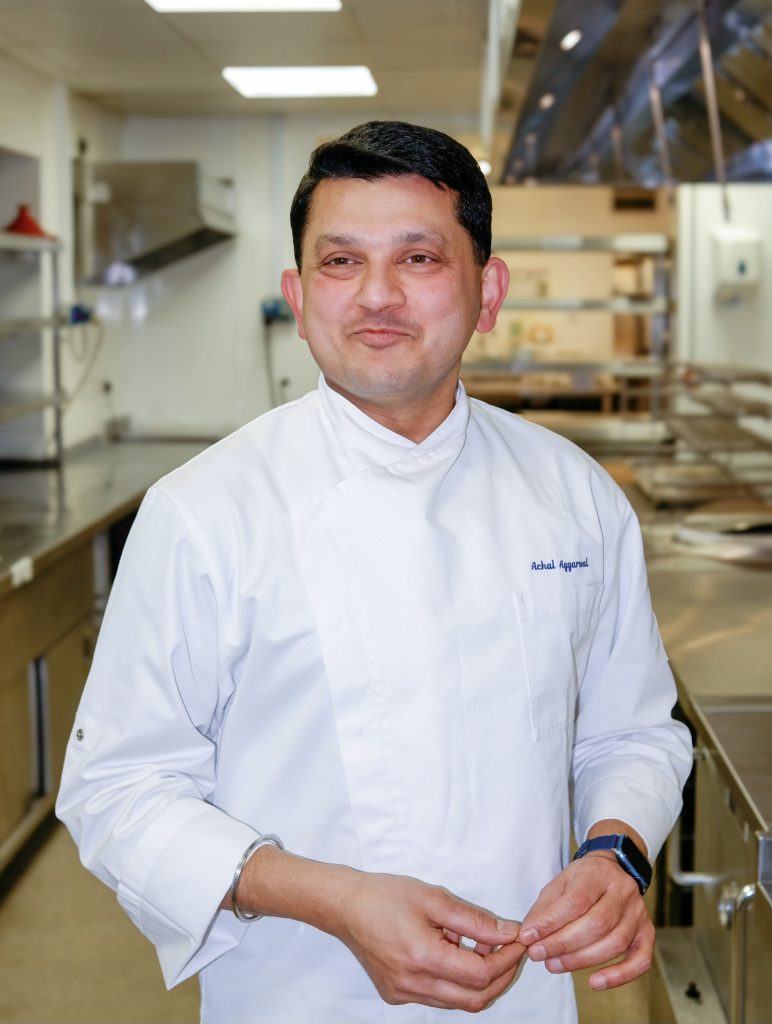 Head chef Achal Aggarwal